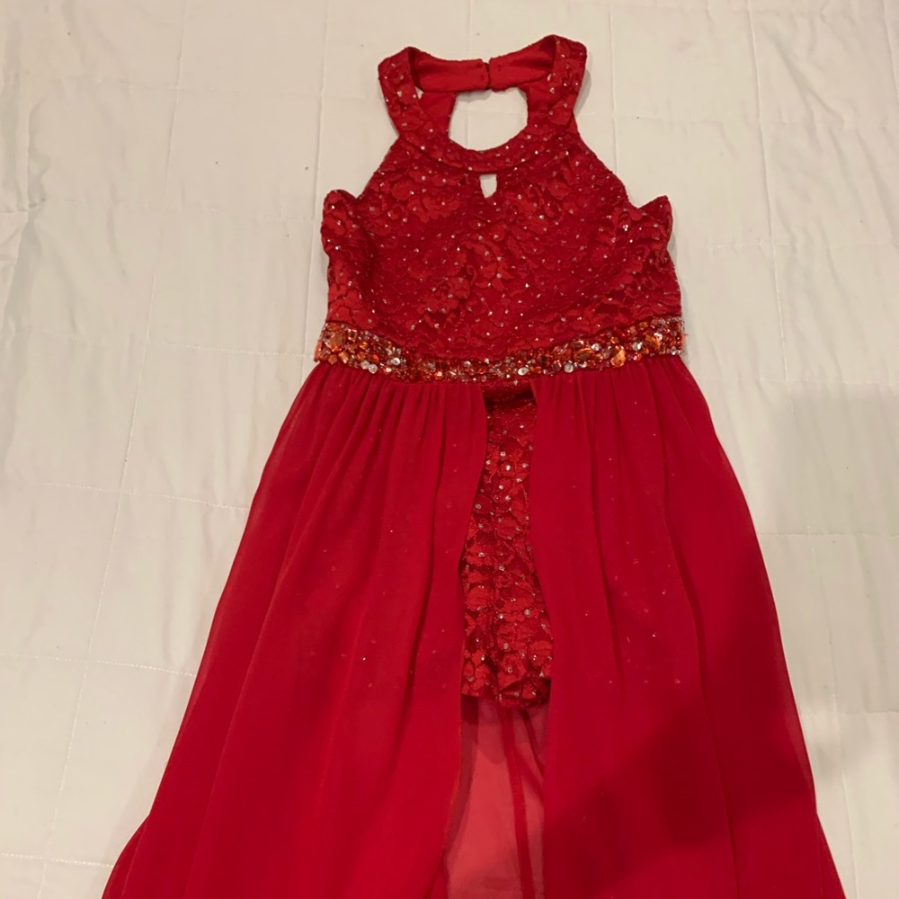 Glitter-lace Maxi Romper
